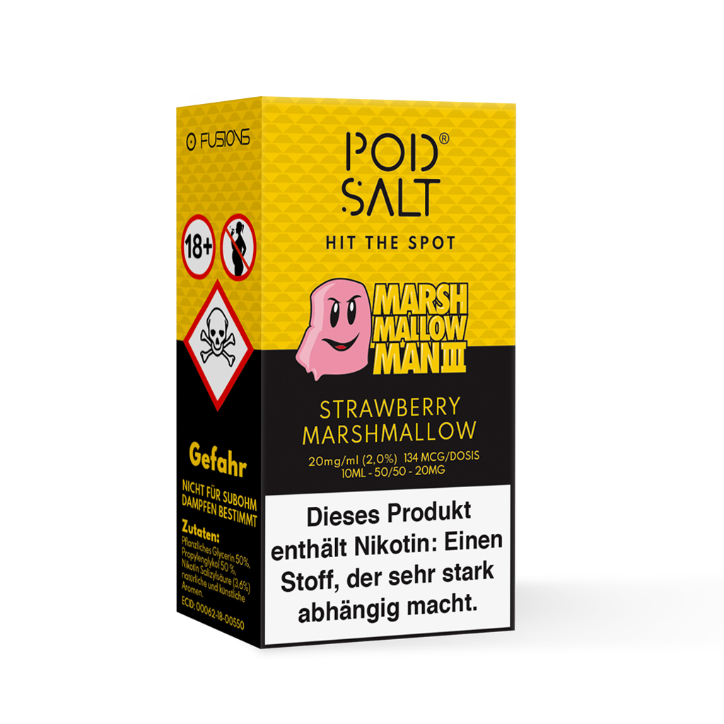 Pod Salt Fusion Marshmallow Man PODSALT­ Deutschland